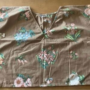 Frond V-neck box top NEW - 2X